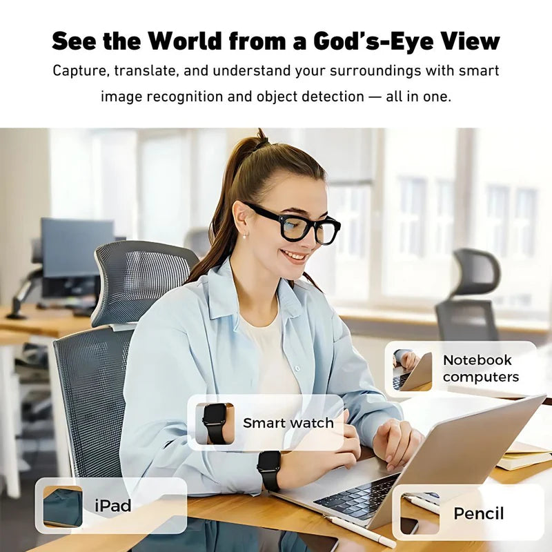SmartView Pro AI Glasses - See the Future, Hands-Free